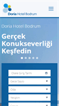 Mobile Screenshot of doriahotelbodrum.com