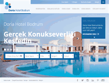 Tablet Screenshot of doriahotelbodrum.com